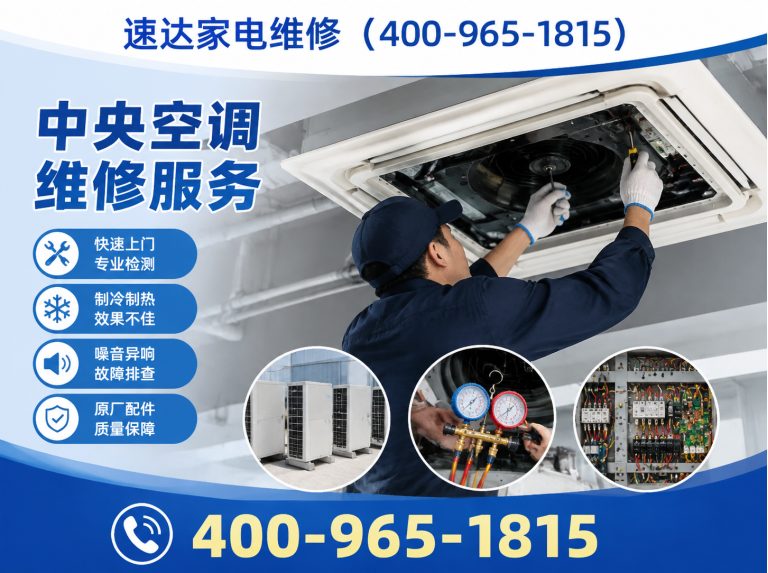 厦门中央空调维修展示图